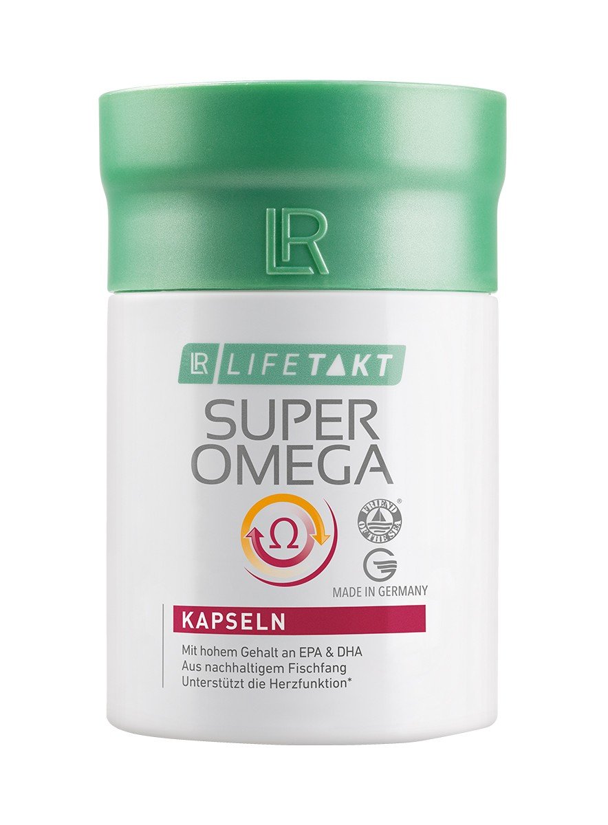 LR Super Omega capsules - high quality fish oil and evening primrose oil