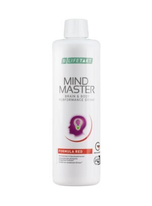 LR LIFETAKT Mind Master Formula Red Supplement Bottle