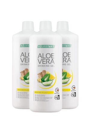 Aloe Vera Drinking Gel Immune Plus Set of 3 by LR Health and Beauty