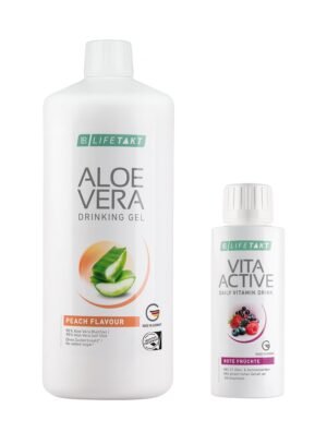Vita Active & Aloe Vera Peach Set