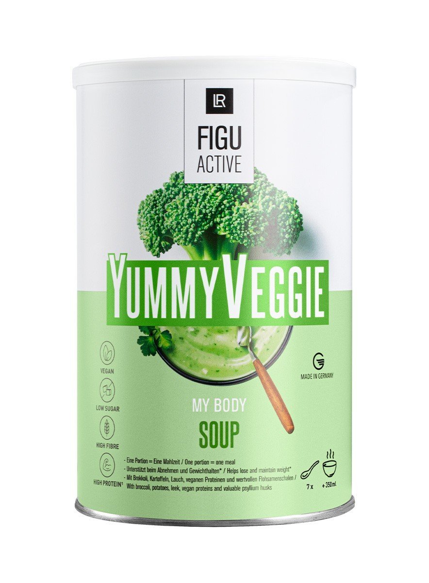LR Figuactive Yummy Veggie Soup with Broccoli, Potatoes and Leek