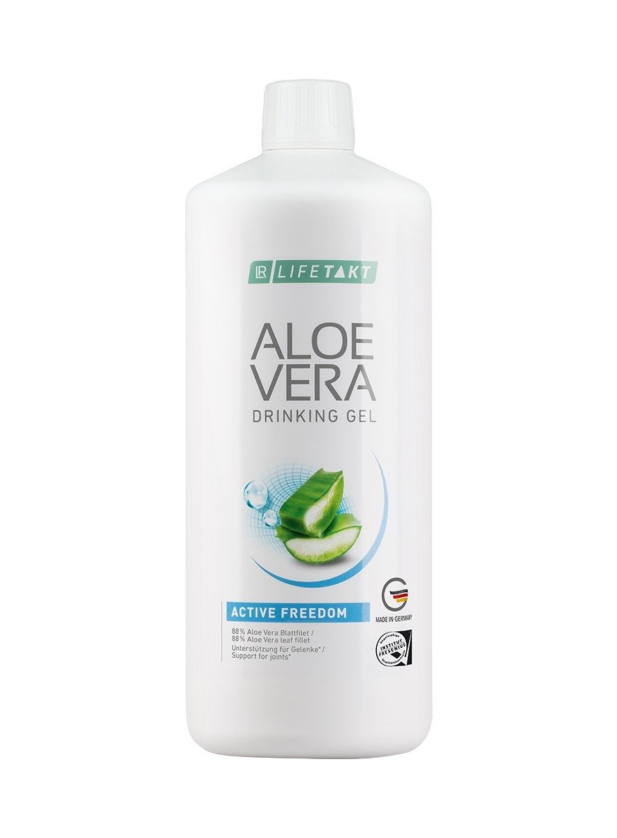 Aloe Vera Drinking Gel Active Freedom with orange flavor